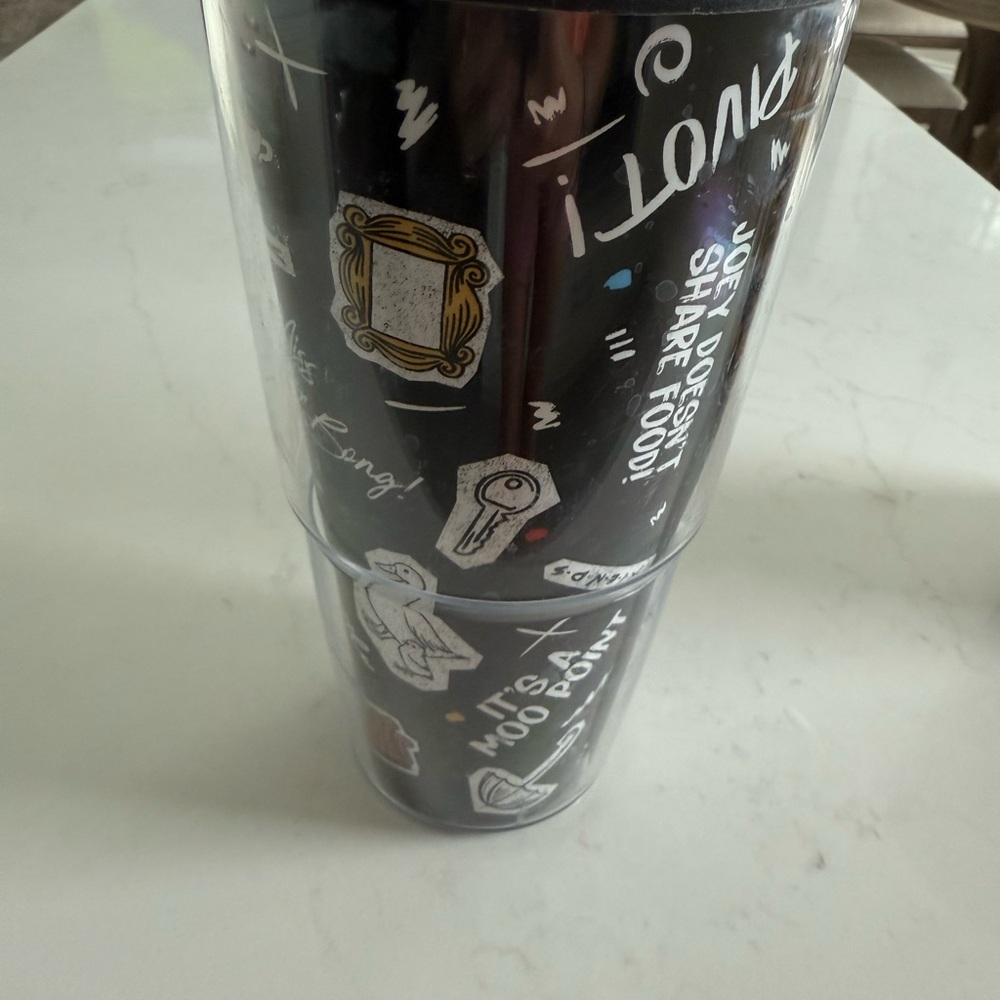 Tervis Black Insulated Tumbler with Fun Graphics